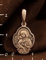 Образок из золота 585 пробы