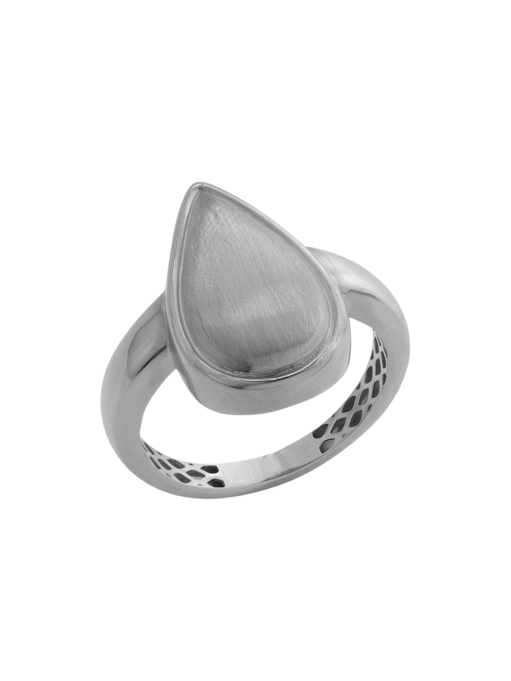 Кольцо из белого золота