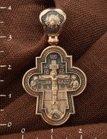 Крест из золота 585 пробы