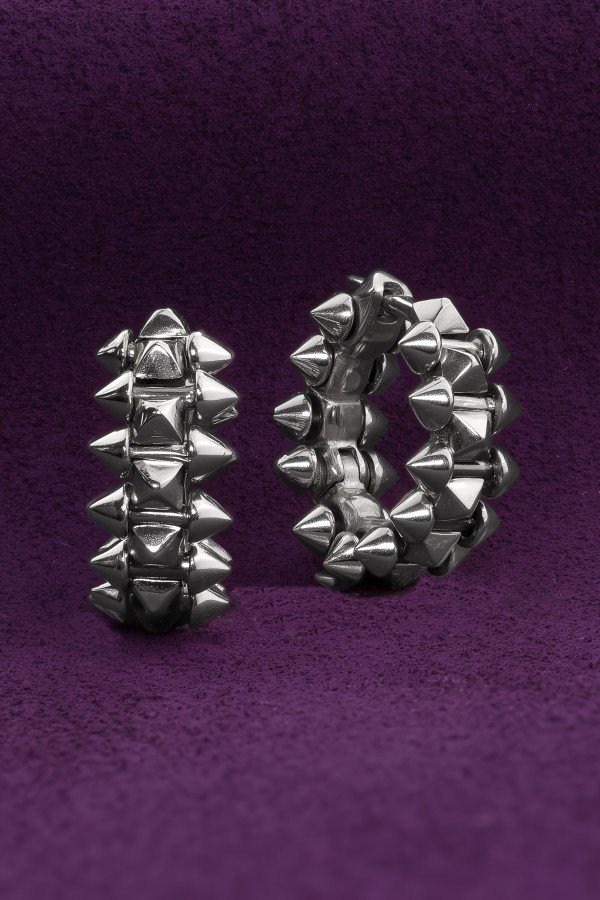 Серьги из белого золота 585 пробы