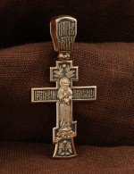 Крест из золота 585 пробы
