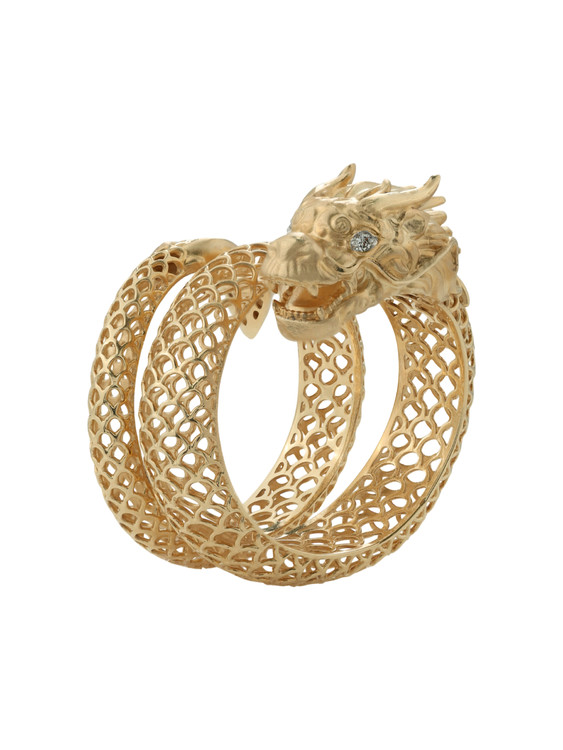 Кольцо из золота c бриллиантами