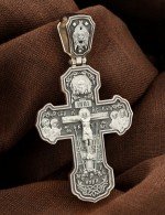Крест из серебра 925 пробы