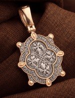 Образок из золота 585 пробы