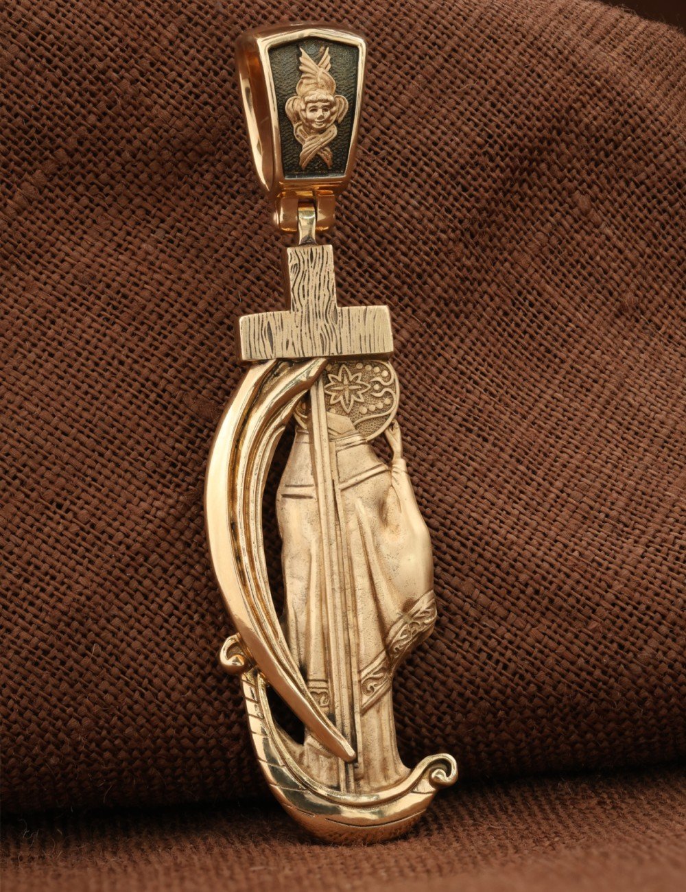 Образок из золота 585 пробы