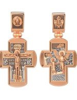 Крест из золота 585 пробы