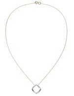 Колье из золота 585 пробы c бриллиантами