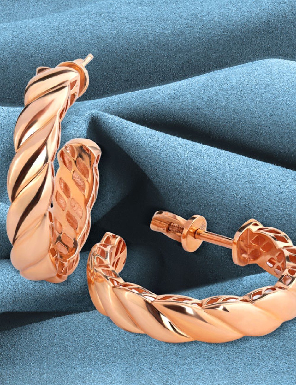 Серьги из золота 585 пробы
