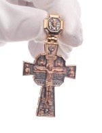 Крест из золота 585 пробы
