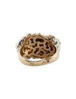 Кольцо из золота 585 пробы c жемчугом