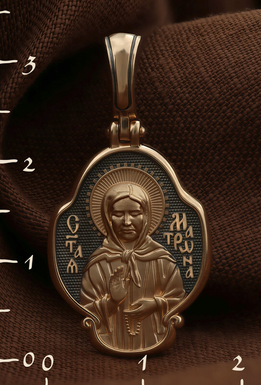 Образок из золота