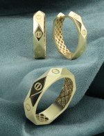 Кольцо из лимонного золота 585 пробы