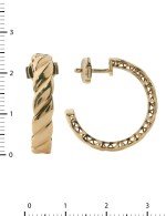 Серьги из золота 585 пробы