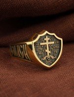 Кольцо из лимонного золота 585 пробы