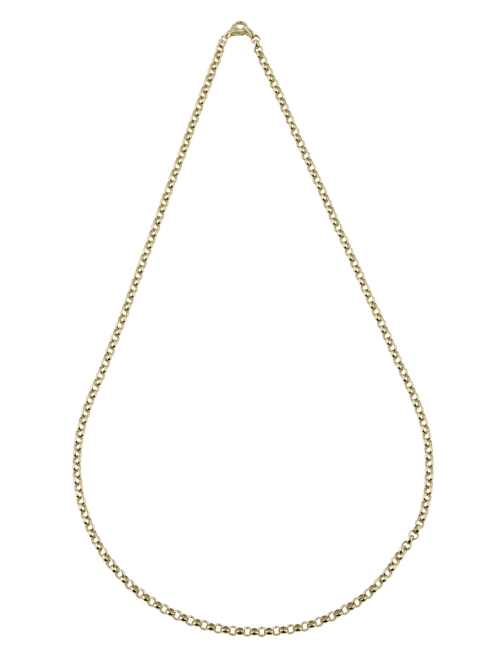 Цепь из лимонного золота