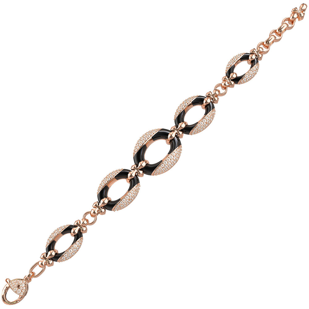 Браслет из золота c бриллиантами и ониксом