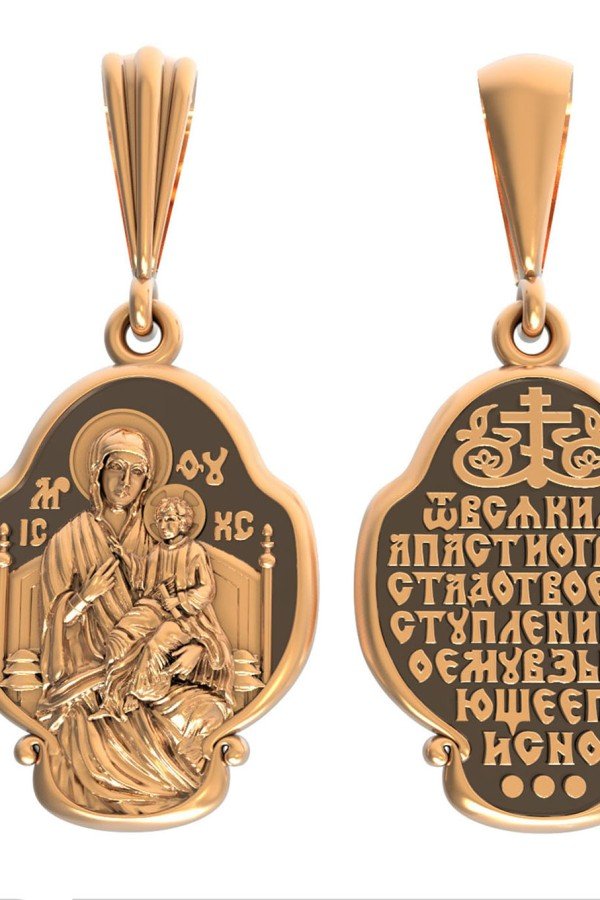Образок из золота 585 пробы