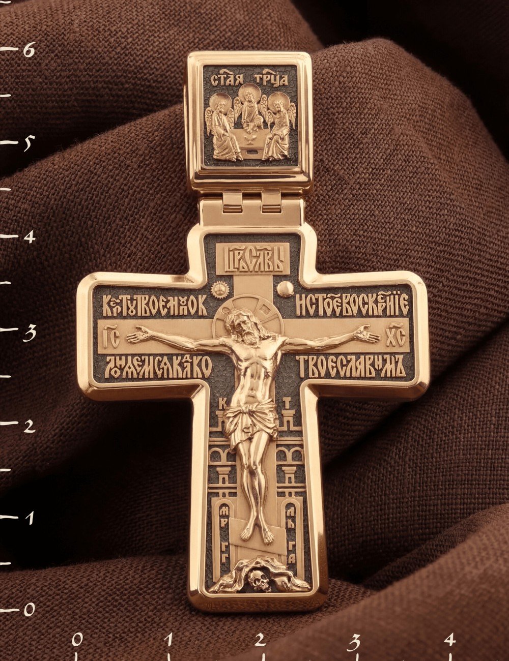 Крест из золота 585 пробы