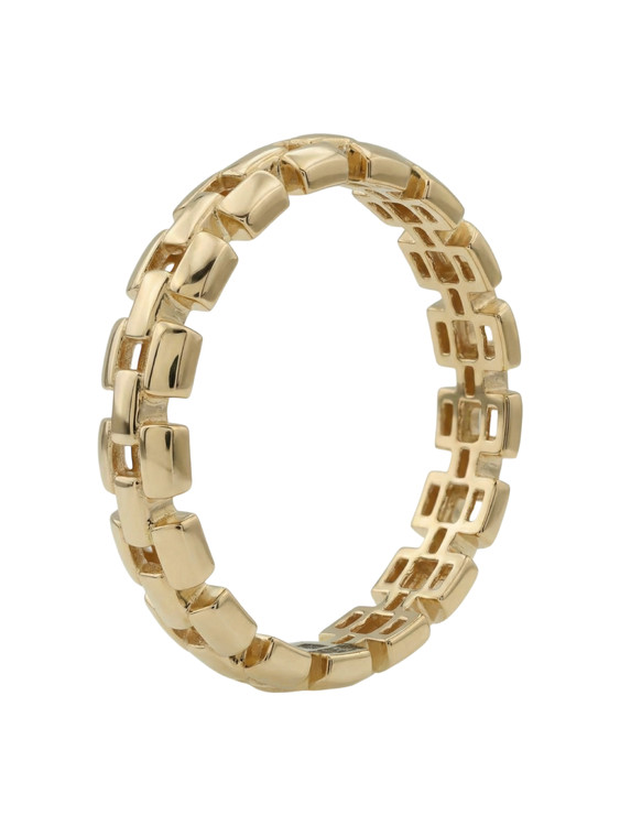 Кольцо из лимонного золота