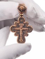 Крест из золота 585 пробы