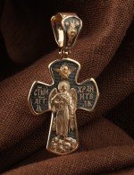 Крест из золота 585 пробы