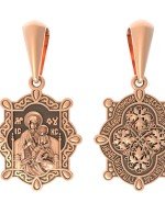 Образок из золота 585 пробы