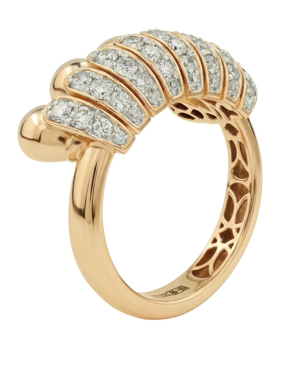 Кольцо из золота c бриллиантами