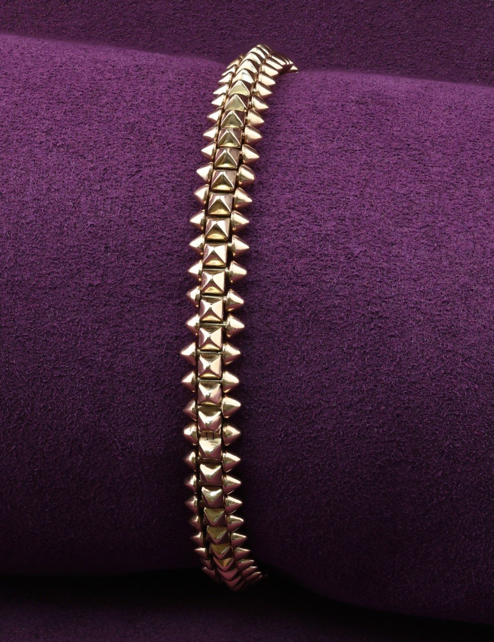 Браслет из розового золота 585 пробы