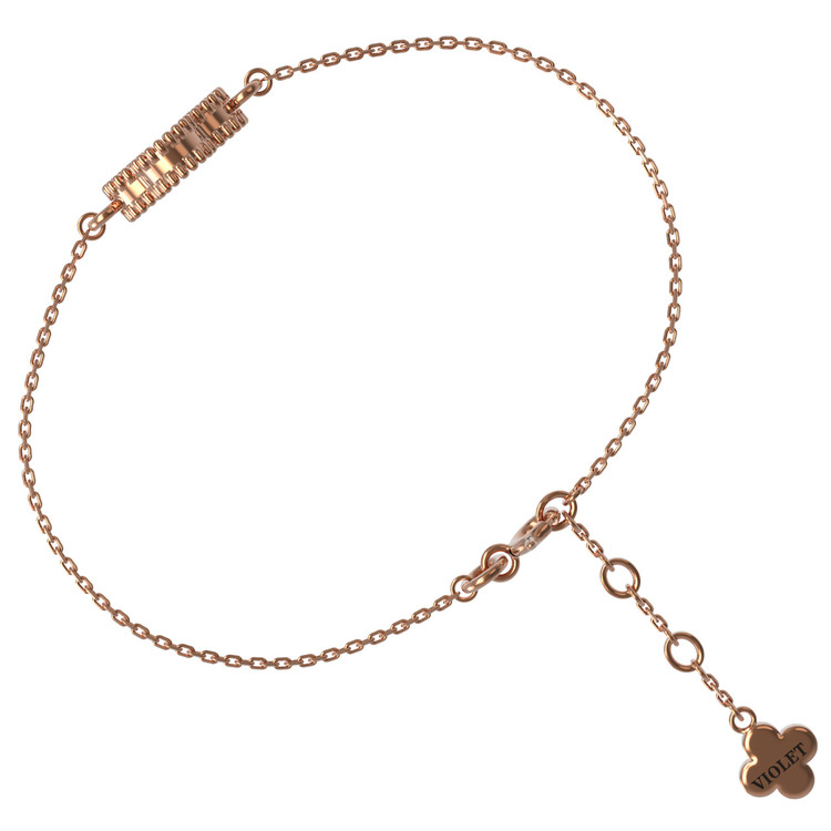 Браслет из золота c лазуритом