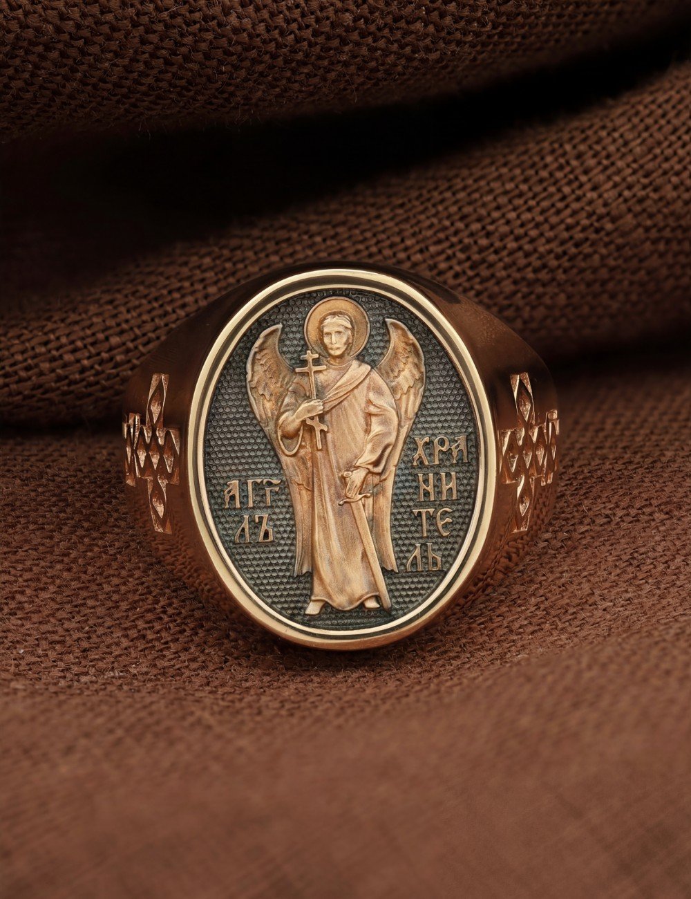 Кольцо из золота 585 пробы