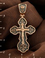 Крест из золота 585 пробы
