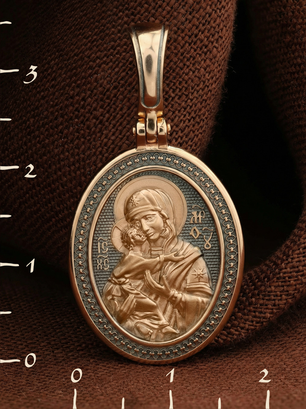 Образок из золота