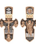 Крест из золота 585 пробы