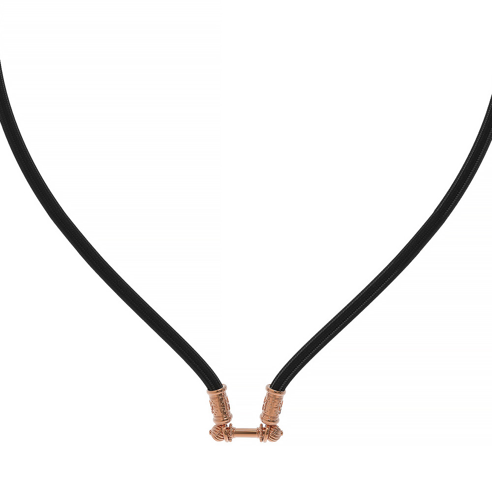 Шнурок шёлковый из золота c шёлковым шнурком