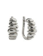 Серьги из белого золота 585 пробы