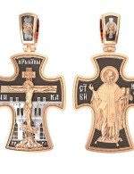 Крест из золота 585 пробы