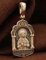 Образок из золота 585 пробы