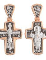 Крест из золота 585 пробы