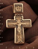 Крест из золота 585 пробы