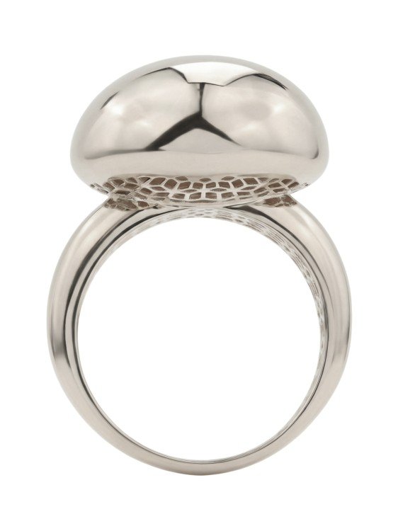 Кольцо из белого золота c бриллиантами