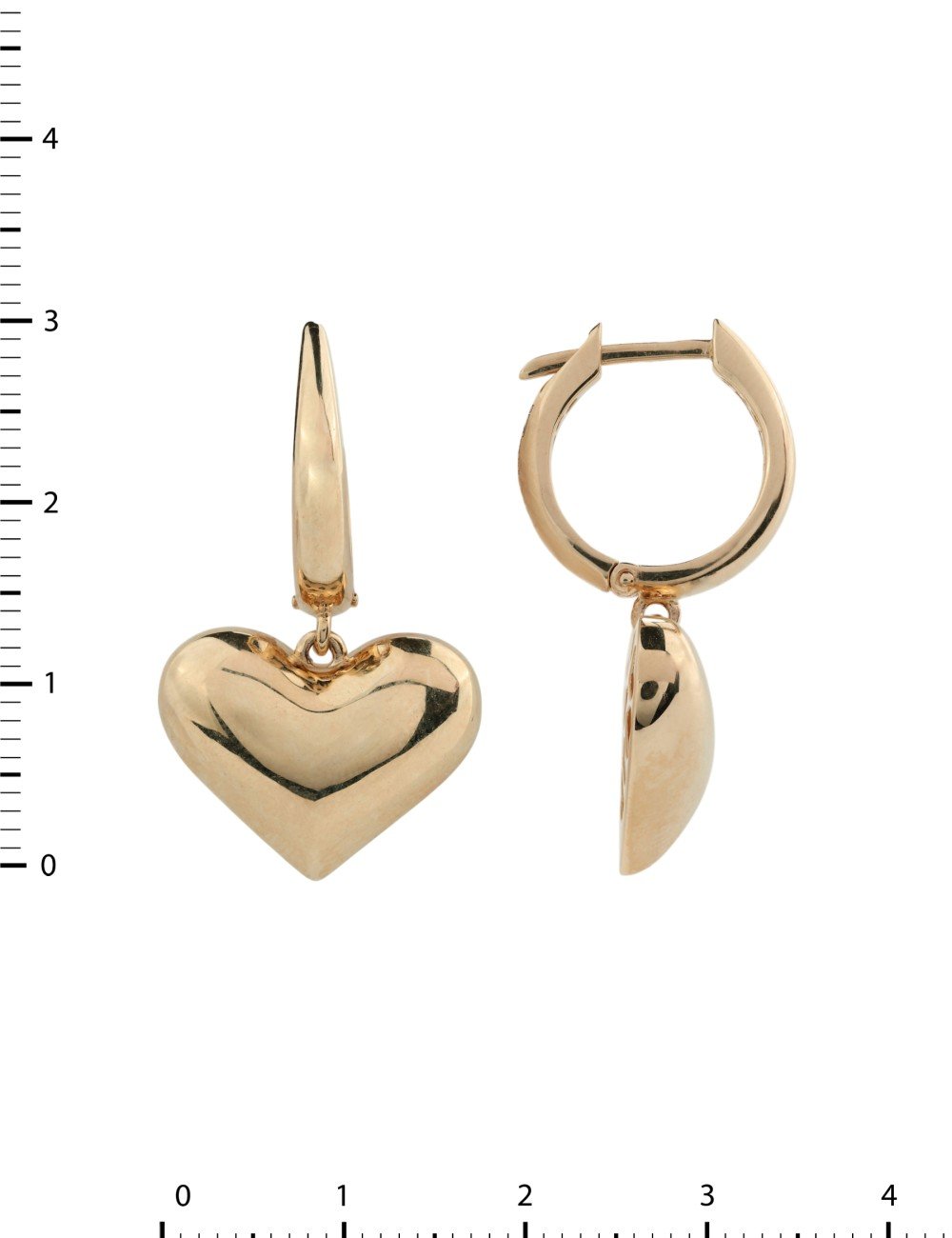 Серьги из золота 585 пробы