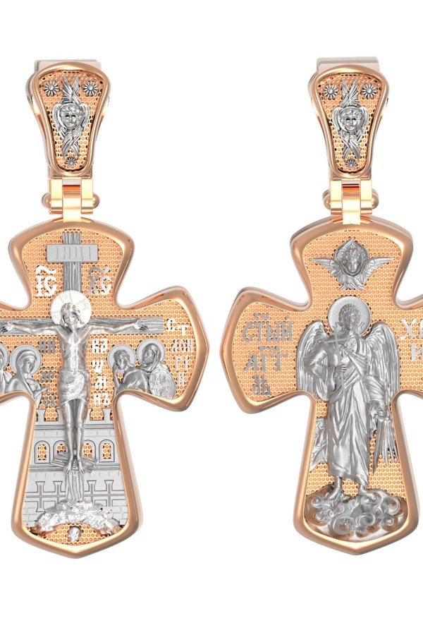 Крест из золота 585 пробы