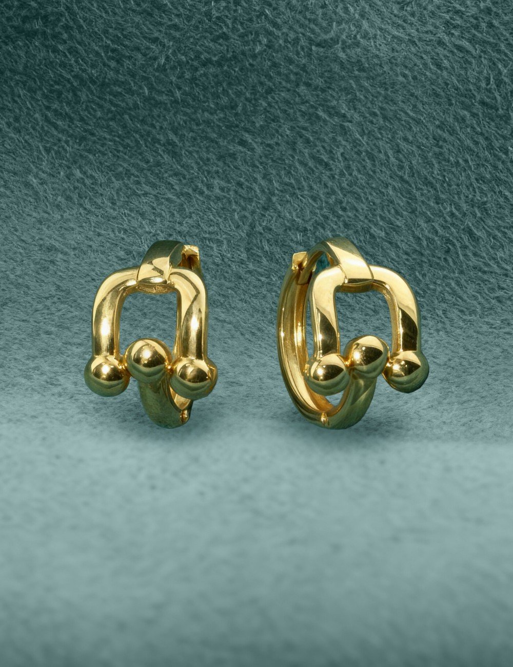 Серьги из лимонного золота 585 пробы