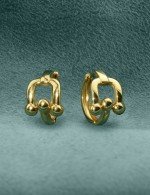 Серьги из лимонного золота 585 пробы