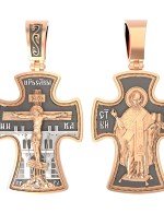 Крест из золота 585 пробы