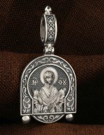 Образок из белого золота 585 пробы