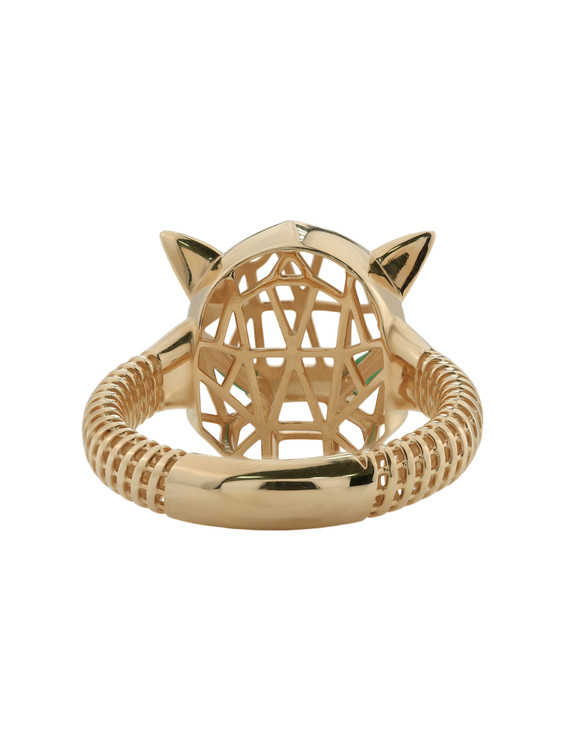 Кольцо из золота c изумрудом