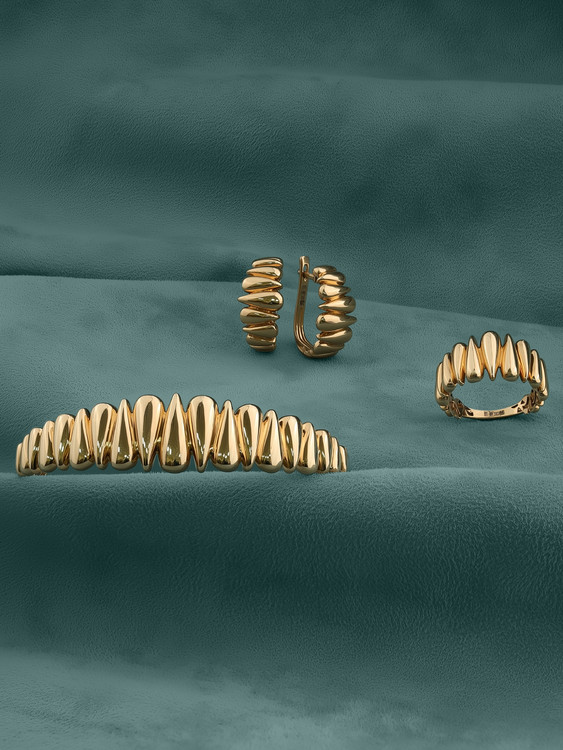 Серьги из золота