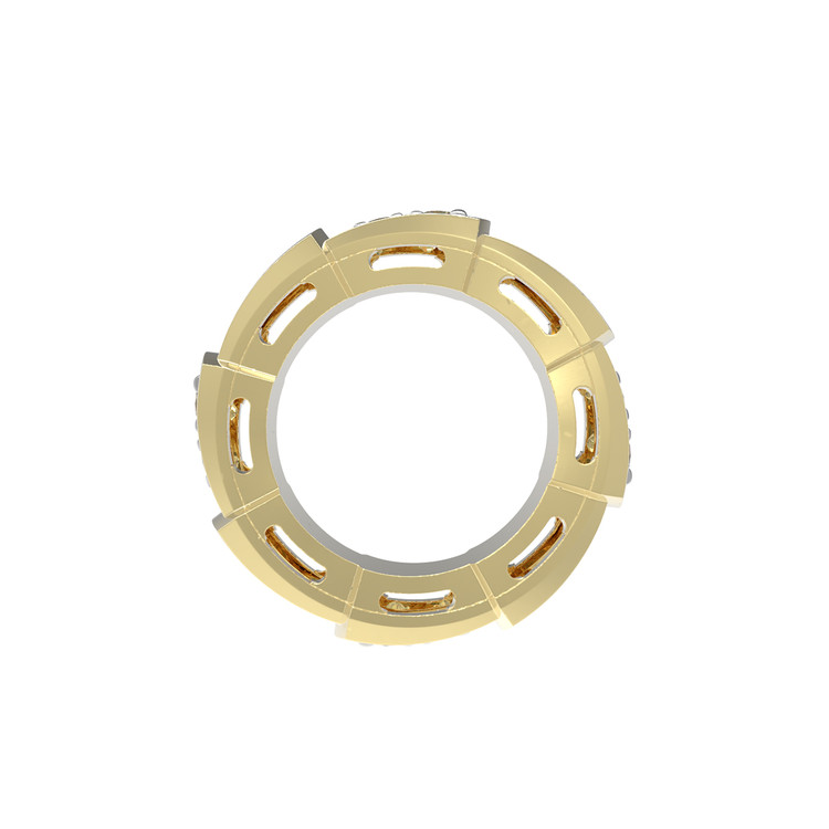 Подвеска из лимонного золота c бриллиантами