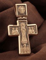 Крест из золота 585 пробы